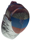 Маска сабельная ФИЕ 1600Н Альстар c символикой России