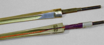 Клинок шпаги ФИЕ ЛМ с наконечником и проклейкой