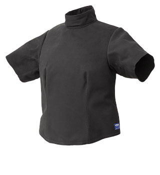 Нагрудник из кожи с 2-мя короткими рукавами Ульман