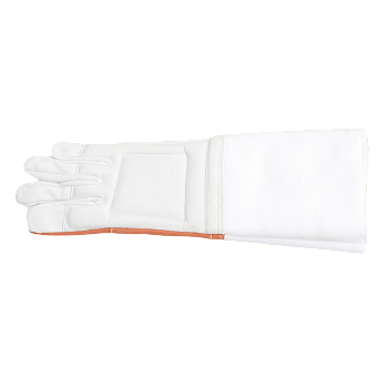 Перчатка шпага/рапира Альстар Комби серо-красная