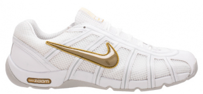 Фехтовальная обувь Найк, бело/золотой