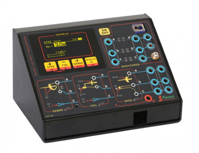 Профессиональный тестер для проверки фехтовального инвентаря FAVERO TESTER-A2