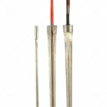 Клинок шпаги тренировочный электрифицированный с наконечником и проклейкой